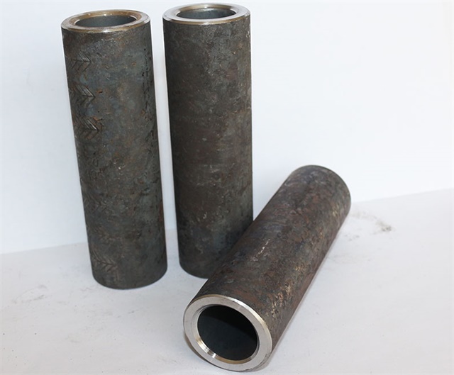 海口冷挤压钢筋套筒应该怎么样激光打标